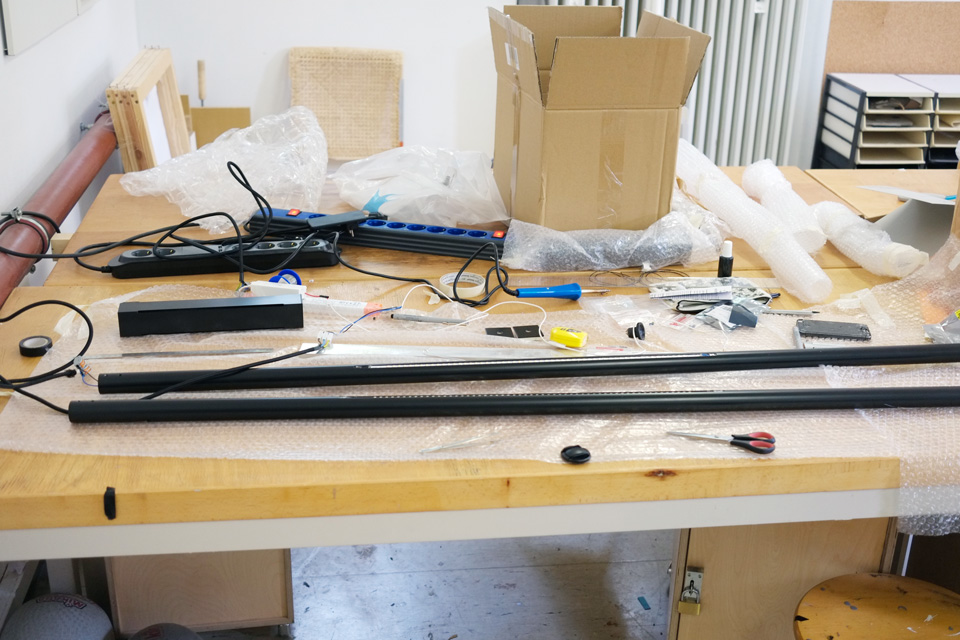 Making of the Phi lamp