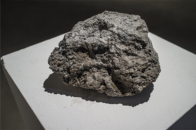 stone on plinth